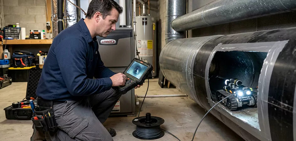 Robotic Duct Inspection in Elizabeth, NJ