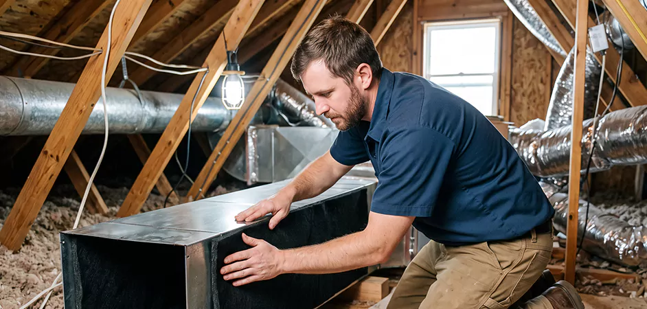 Acoustic Duct Liner Installation in Elizabeth