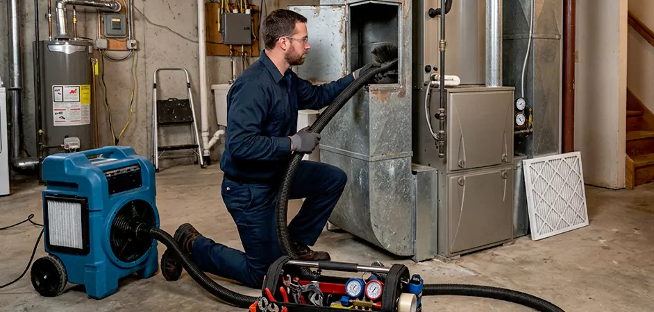 HVAC Tune Up and Duct Cleaning in Elizabeth