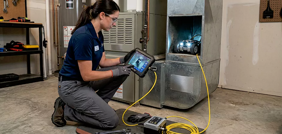 Robotic Duct Inspection in Elizabeth